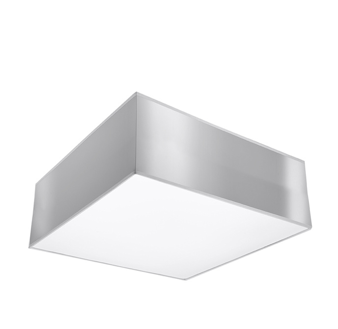 Takplafond HORUS 25 GREY + 1x LED-lampa E27 3000K varm 7,5W 620lm