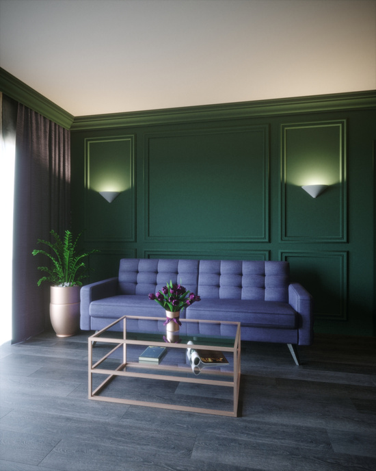 MANGASSIE vägglampa i keramik