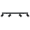 Plafond RING 4L svart