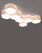 Plafond SUNDE 11 vit + 2x LED-lampa E27 4000K Kall 7,5W 650lm