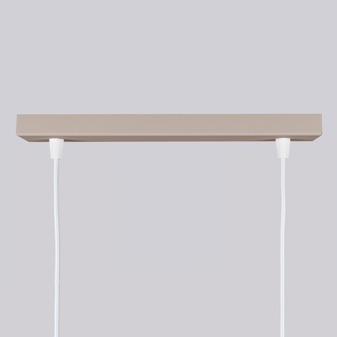 Pendellampa KARBON 2 taupe