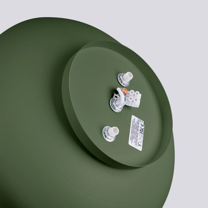 Taklampa OMIQ olivgrön