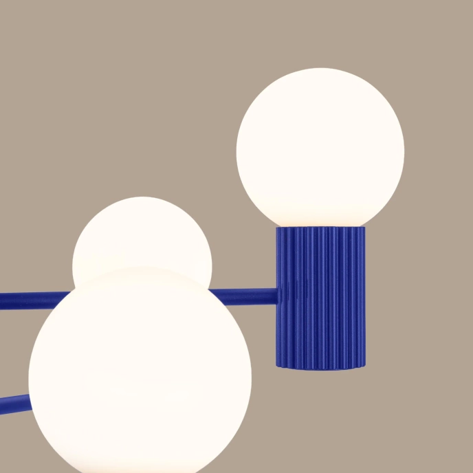 Ljuskrona HALO 6 ultramarin