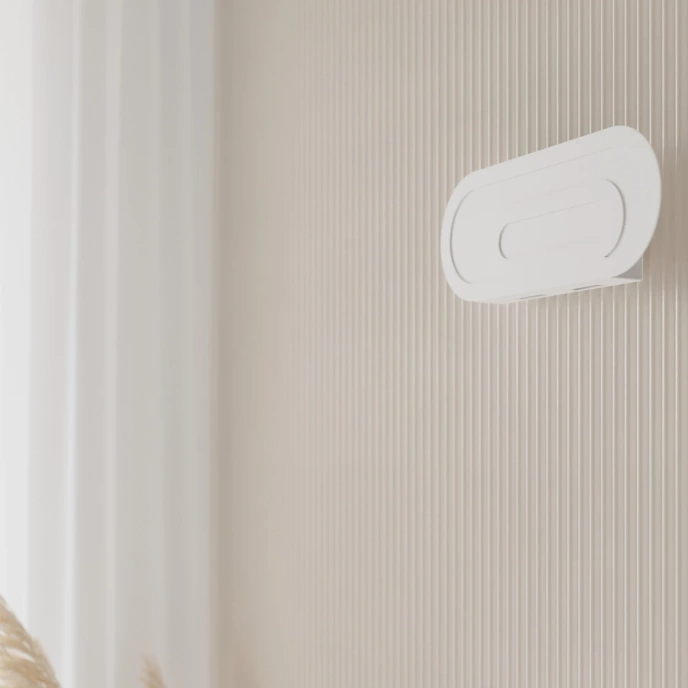 SACCON vägglampa vit