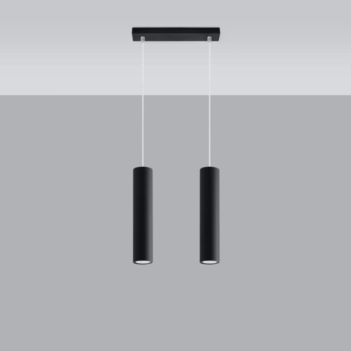 Pendel lampa LAGOS 2 svart