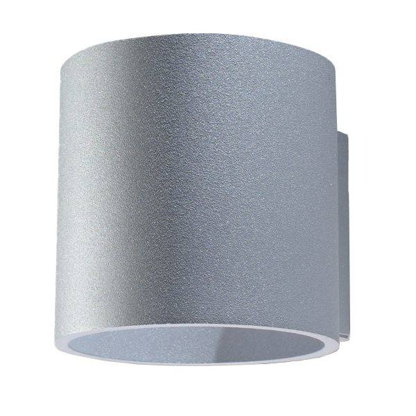 Vägglampa ORBIS grå + 1x LED-lampa G9 3000K varm 4,5W 510lm