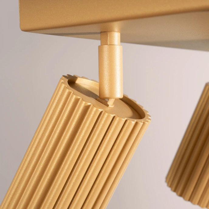 Plafond KARBON 4 guld