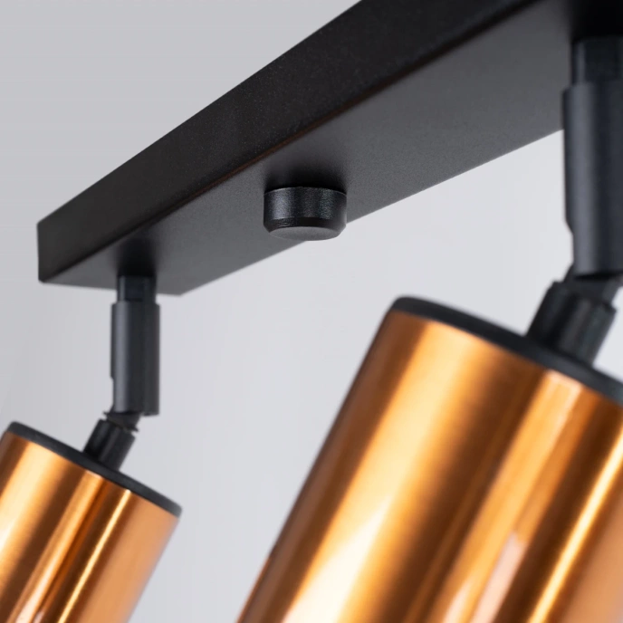 Plafond WINX 4L svart/koppar