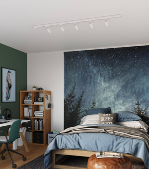 Taklampa, 5-punkts, 3-fas strömskenesystem, LARA