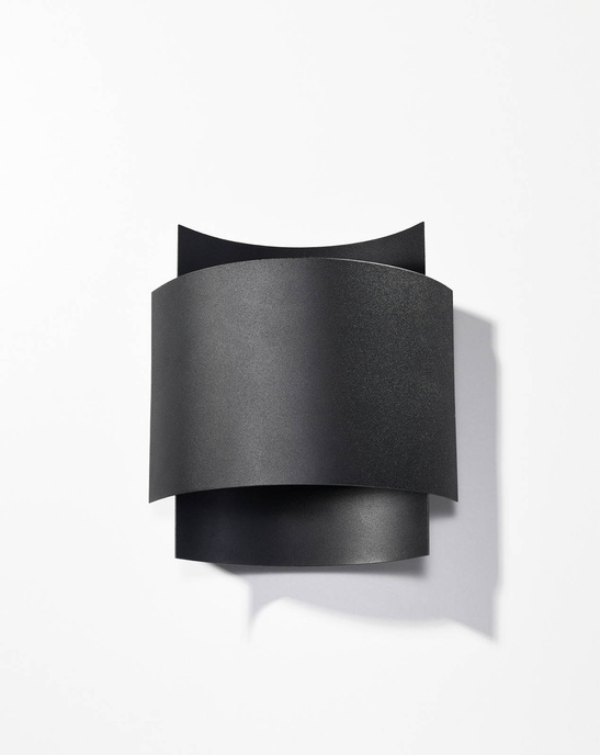 Vägglampa IMPACT svart + 1x LED-lampa G9 3000K varm 4,5W 510lm