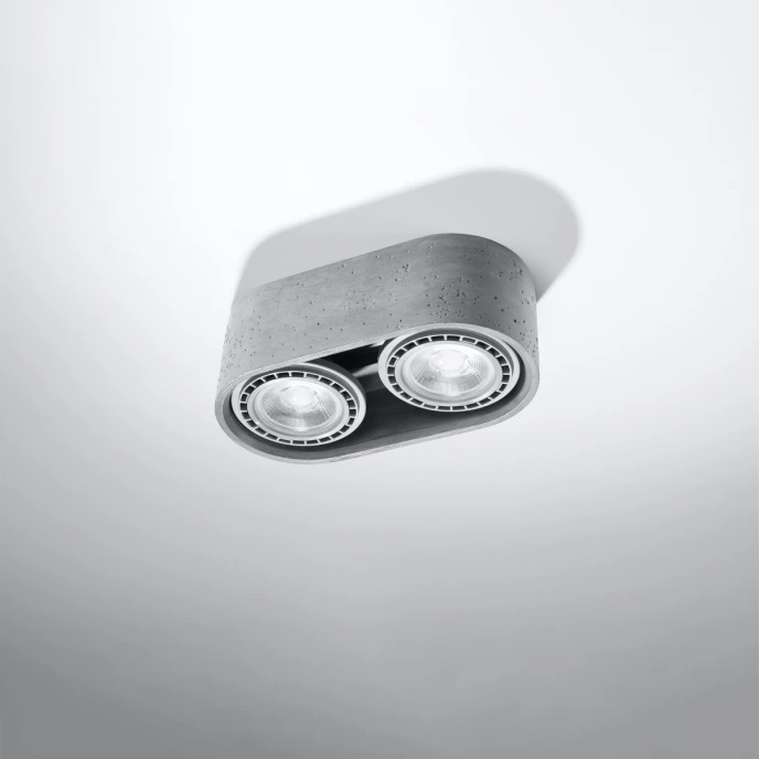 Taklampa BASIC 2 betong