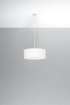 Ljuskrona SKALA 30 vit + 3x LED-lampa E27 4000K Kall 7,5W 650lm