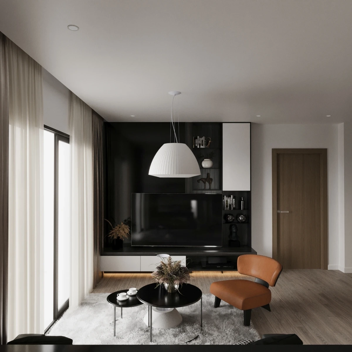 BELLA 60 ljuskrona vit