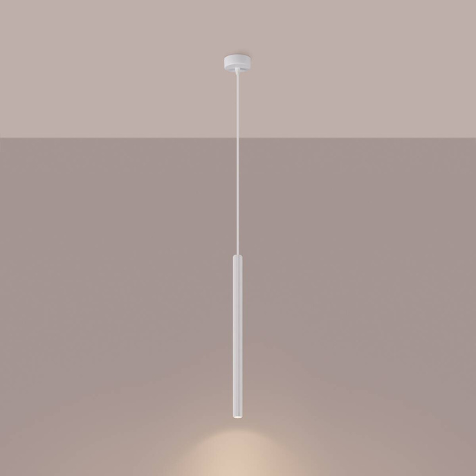 ARCHE 1 taklampa vit + 1x LED-lampa G9 4000K kall 4,5W 460lm