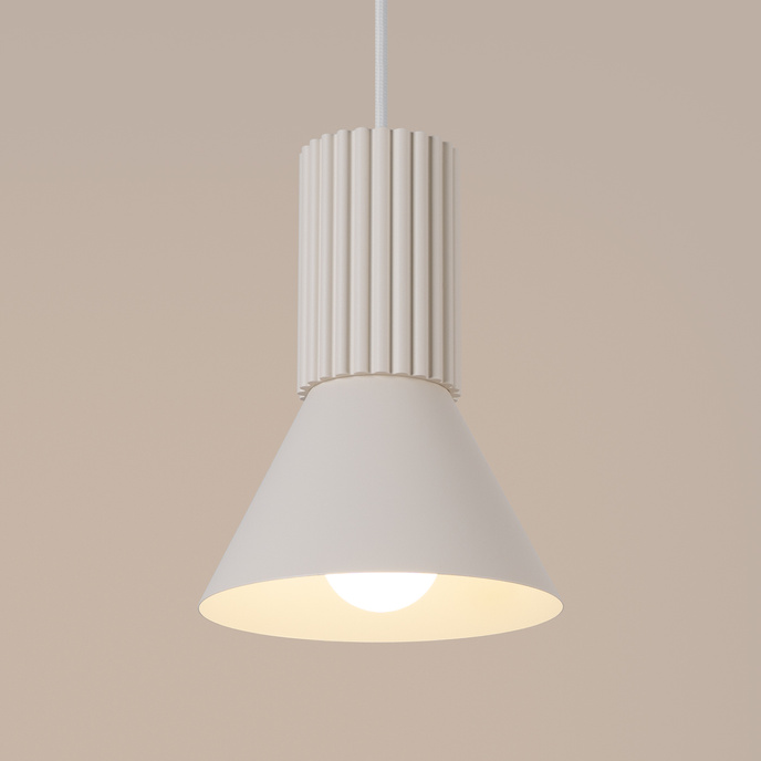 Pendellampa ESTRIA 1 beige