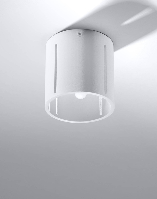 Plafond INEZ vit + 1x LED-lampa G9 3000K varm 4,5W 510lm