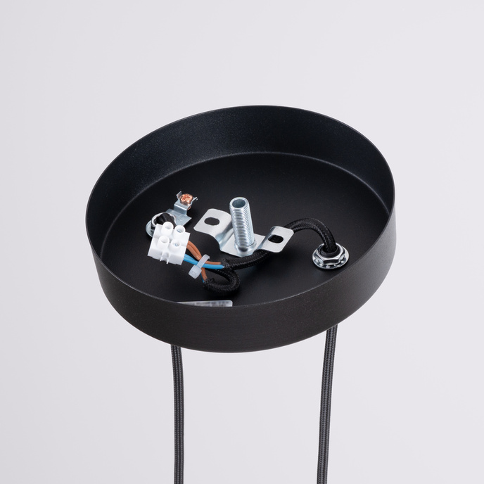 Pendellampa ARCHE 2P svart