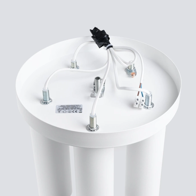 Taklampa LAGOS 5P vit