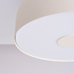 Plafond OMIQ beige + 4X LED-lampa E27 4000K Kall 7,5W 690lm