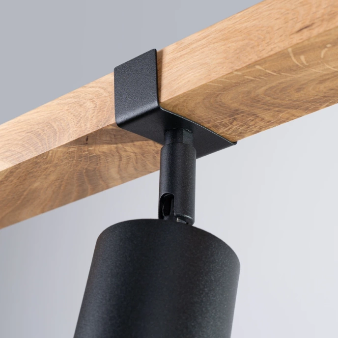 Taklampa FAGER 3 svart