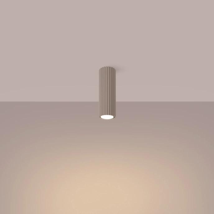 Taklampa KARBON 20 taupe