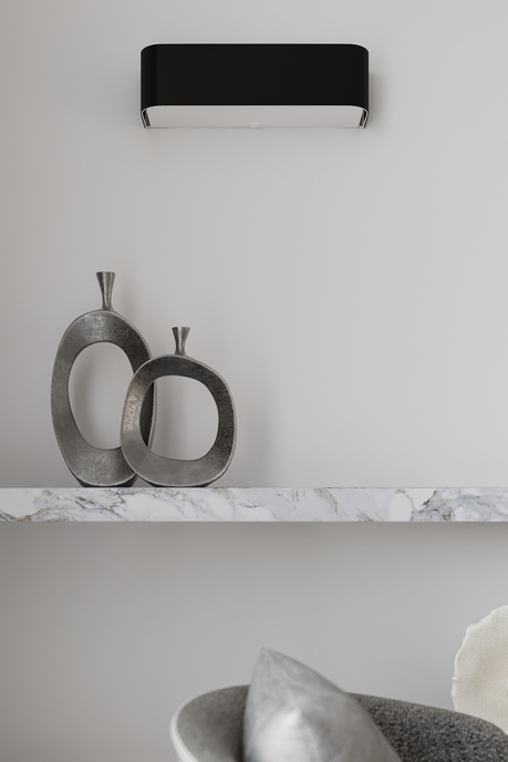 Ljuskrona LOKKO 55 svart + 5x LED-lampa E27 4000K Kall 7,5W 650lm