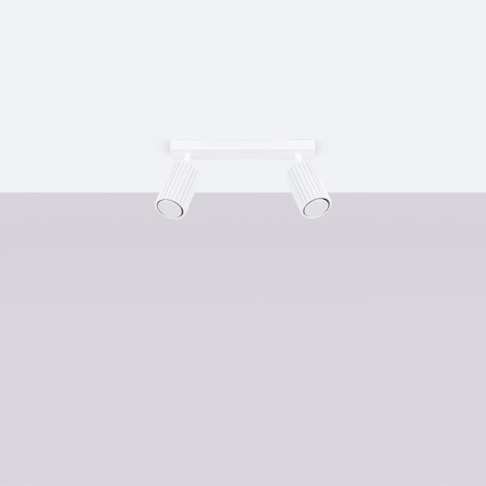 Plafond KARBON 2 vit