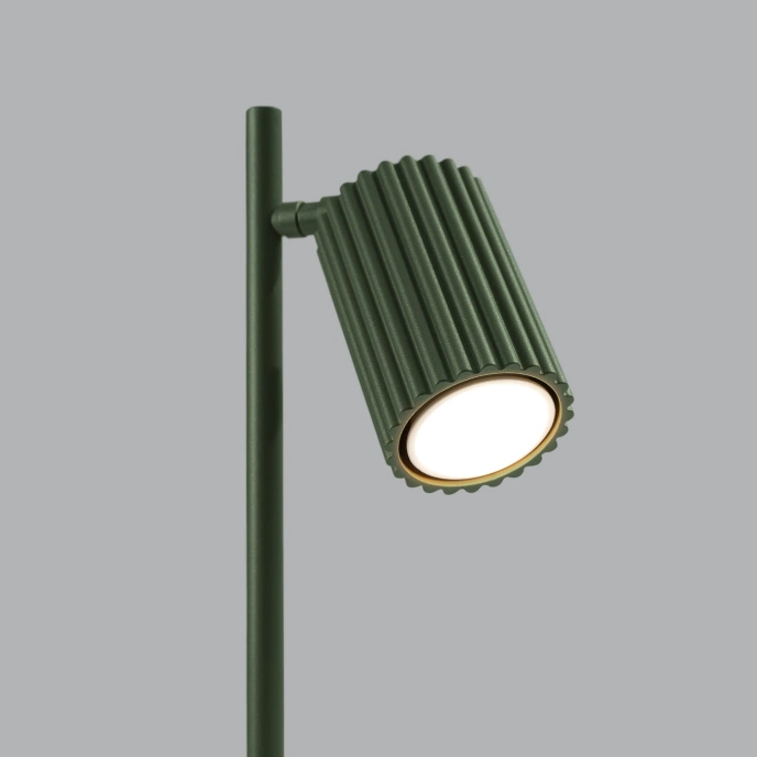 Bordslampa KARBON olivgrön