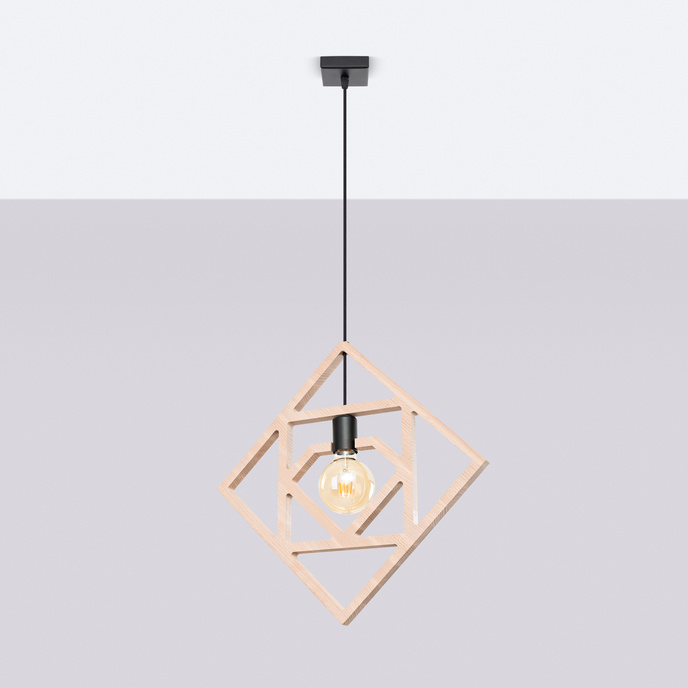 CARO taklampa + 1X LED-glödlampa E27 3000K 7W 760lm