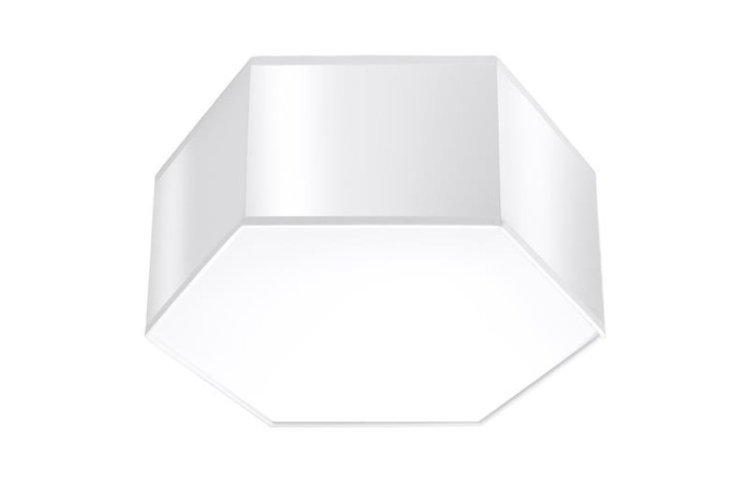 Plafond SUNDE 13 vit + 2x LED-lampa E27 3000K varm 7,5W 620lm