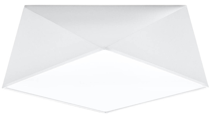 Plafond HEXA 35 WHITE + 2x LED-lampa E27 3000K varm 7,5W 620lm