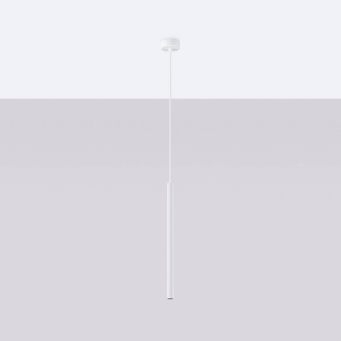 ARCHE 1 taklampa vit + 1x LED-glödlampa G9 3000K varm 4,5W 450lm