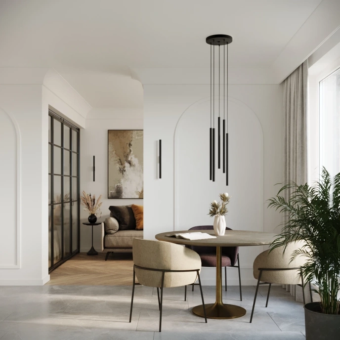 Taklampa PASTELO 2 svart