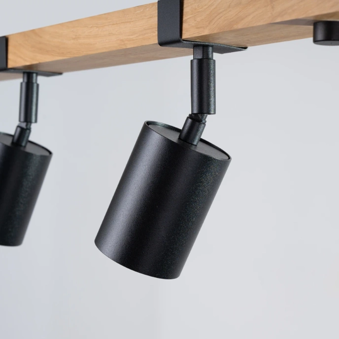 Taklampa FAGER 4L svart