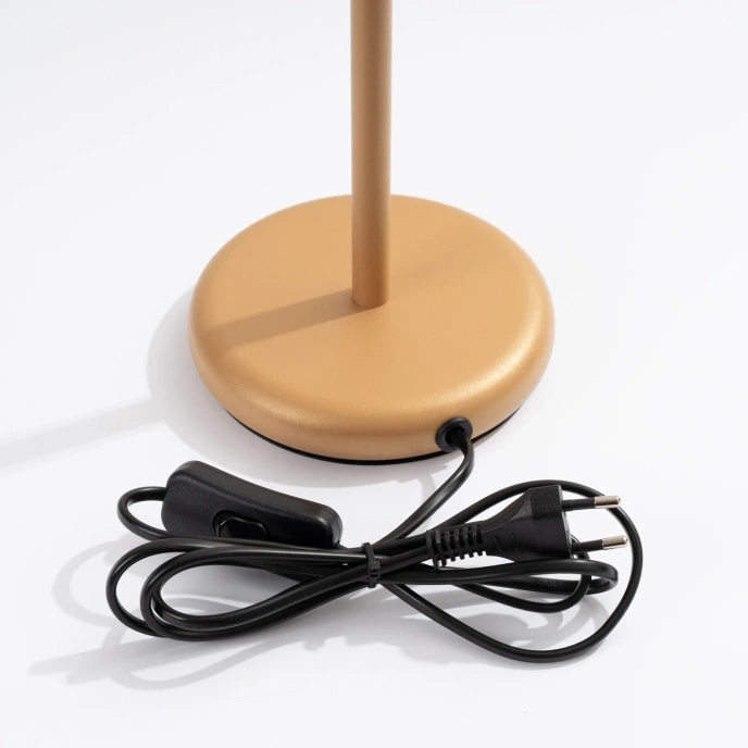 Skrivbordslampa KARBON guld