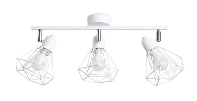 Plafond ARTEMIS 3 vit + 3x LED-lampa E14 3000K varm 7,5W 620lm