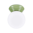 Taklampa ZORI grön IP44