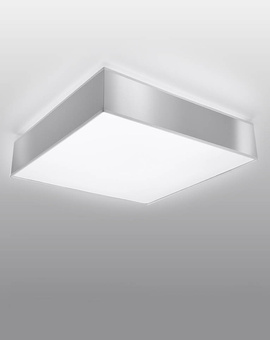 Takplafond HORUS 25 GREY + 1x LED-lampa E27 3000K varm 7,5W 620lm