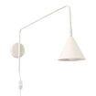 Vägglampa NOX beige