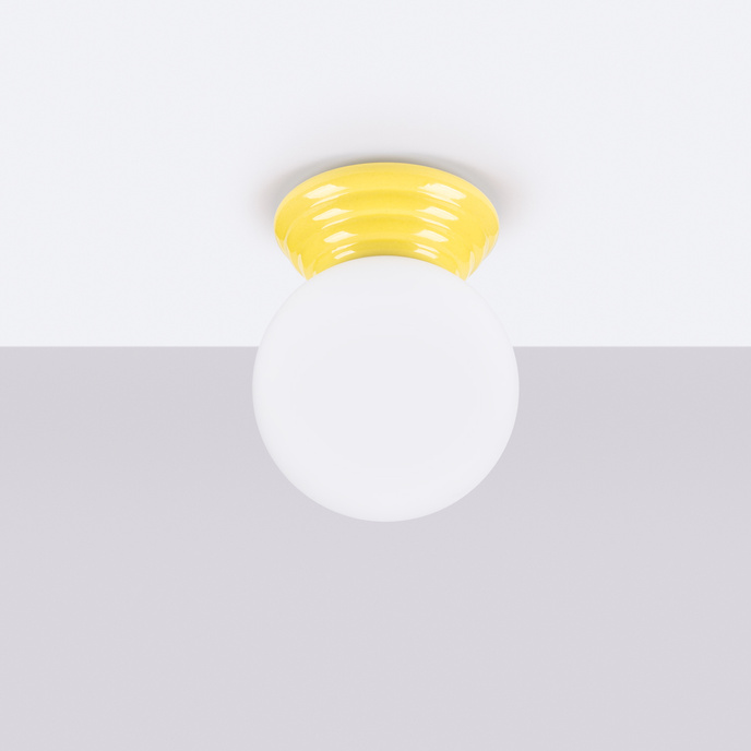 Taklampa ZORI gul IP44