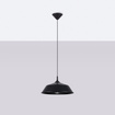 FRIKA taklampa svart + 1x LED-lampa E27 3000K varm 7,5W 620lm