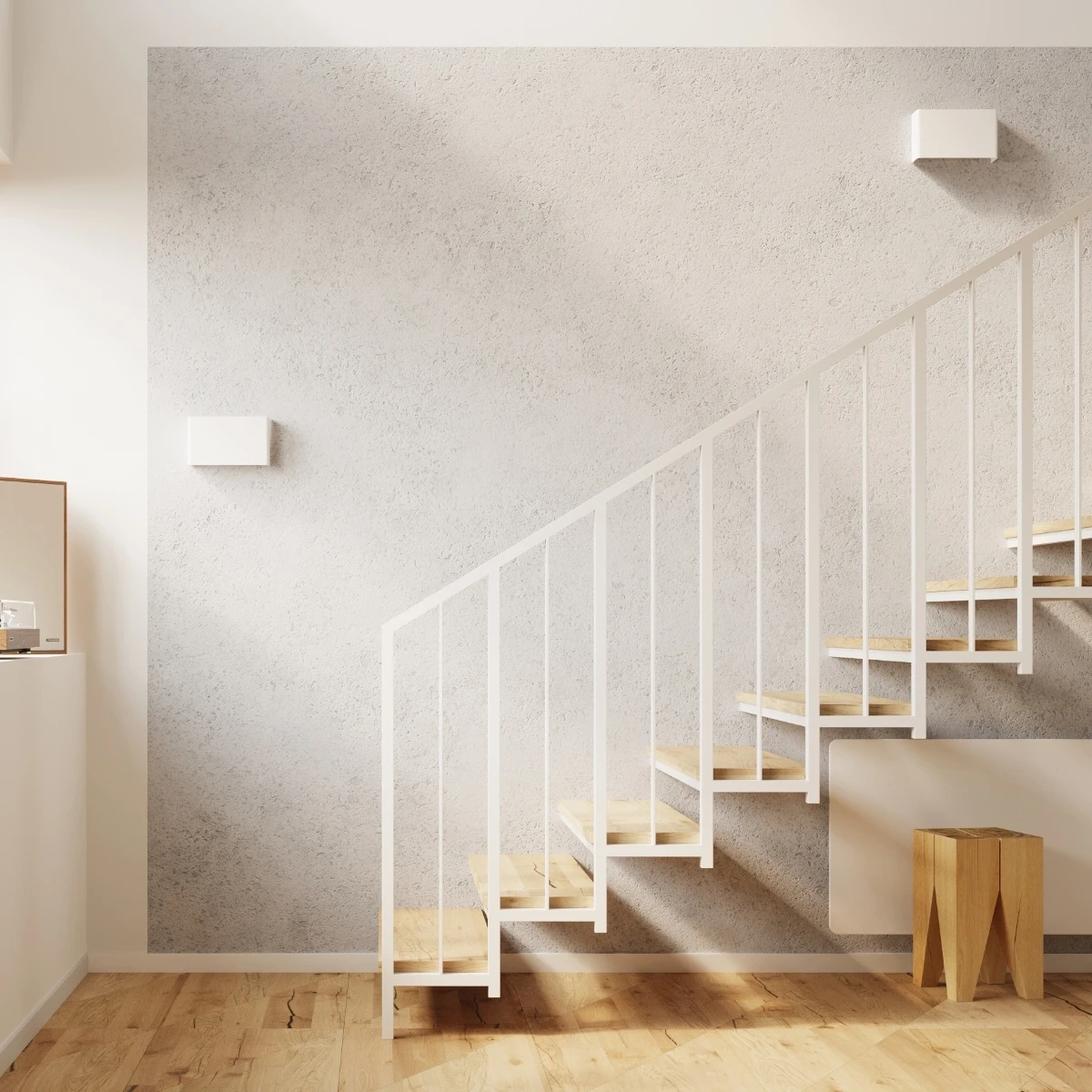 Vägglampa COPERTURA vit