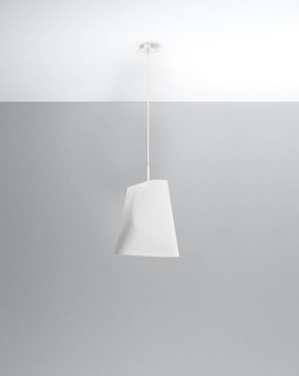 Ljuskrona BLUM 1 vit + 1x LED-lampa E27 3000K varm 7,5W 620lm