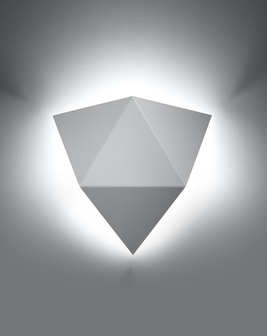 Vägglampa SOLIDO vit + 1x LED-lampa G9 4000K kall 4,5W 530lm