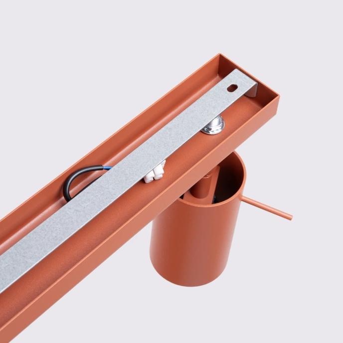 Plafond RING 4L ockraröd