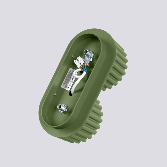 Taklampa AURA 2 olivgrön Gx53