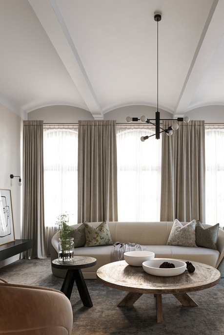 DUOMO 3D-ljuskrona + 3x LED-lampa E27 4000K Cold 7,5W 650lm