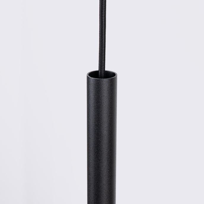 Pendellampa FELTRO 1 svart/beige