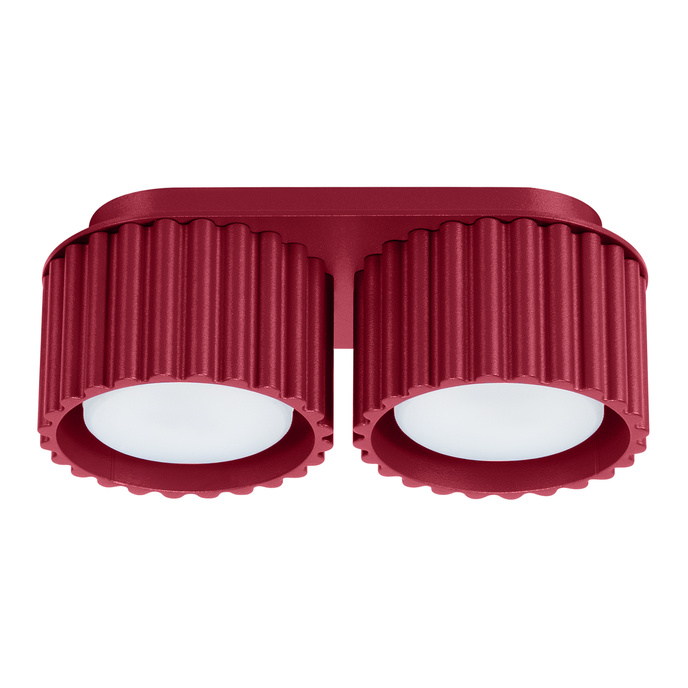 Taklampa AURA 2 burgundy Gx53