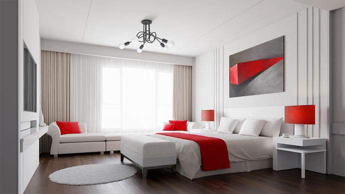 Ljuskrona SUPEŁ 5 svart + 5x LED-lampa E27 4000K kall 7,5W 650lm